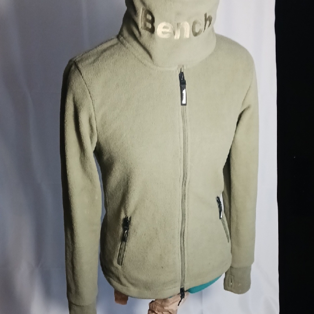 Bench Sage Green Fleece Jacket Small